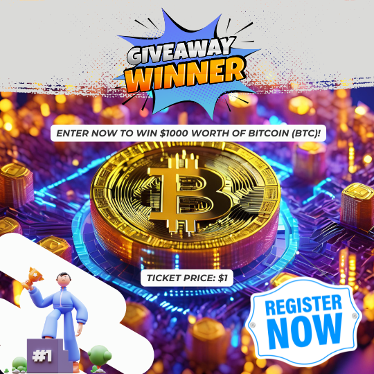 Win $1000 Worth of Bitcoin or $1000 Tax Free Cash!