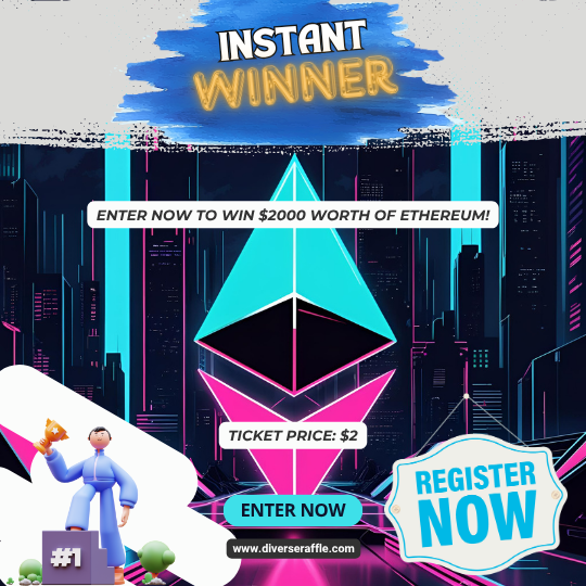 Win $2000 Worth of Ethereum (ETH) or $2000 Tax Free Cash!
