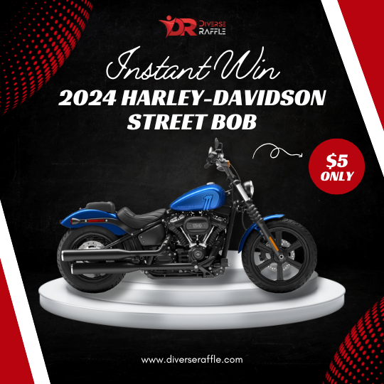 Instant Win 2024 Street Bob Harley-Davidson!
