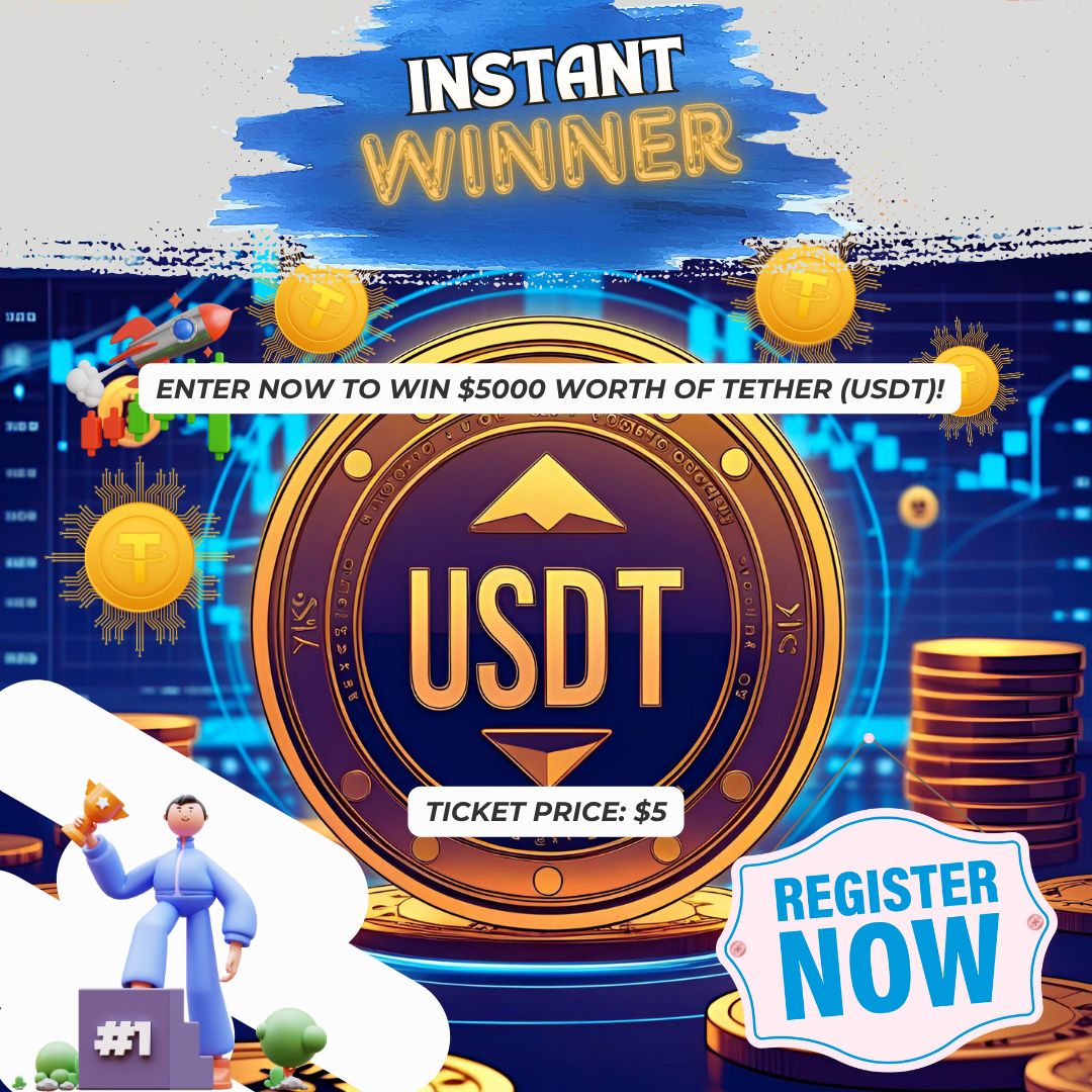 Win $5000 Worth of Tether(USDT) Stable Coin or Tax Free Cash!