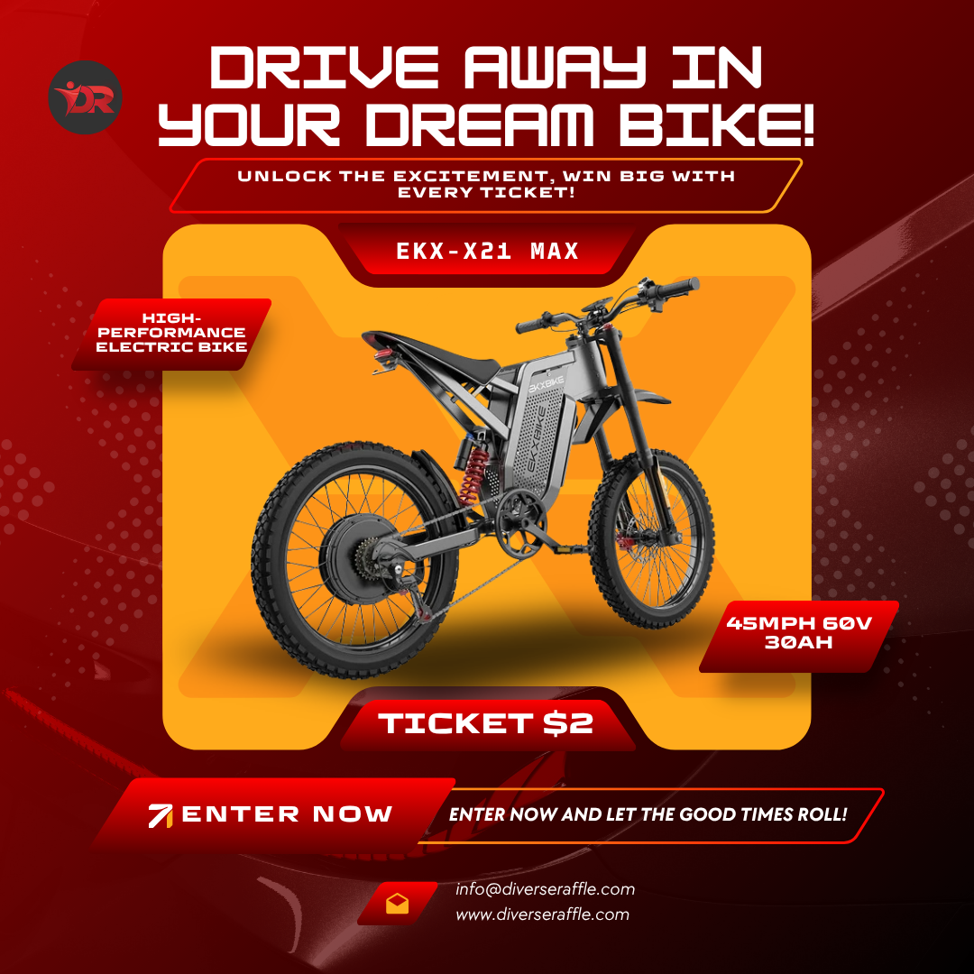Win This EKX X21 MAX Electric Mountain Dirt Bike!
