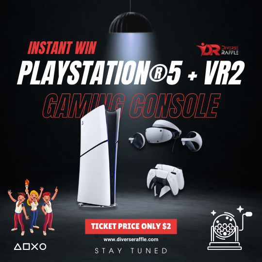Instant Win PlayStation®5 Digital Edition Console Slim + VR2