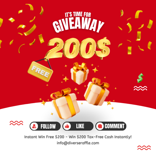 Win Free $200 - Win $200 Tax-Free Cash Instantly!