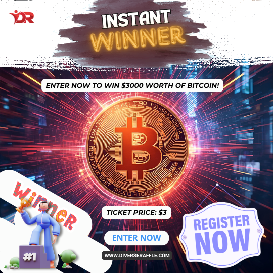 Win $3000 Worth of Bitcoin or $3000 Tax Free Cash!