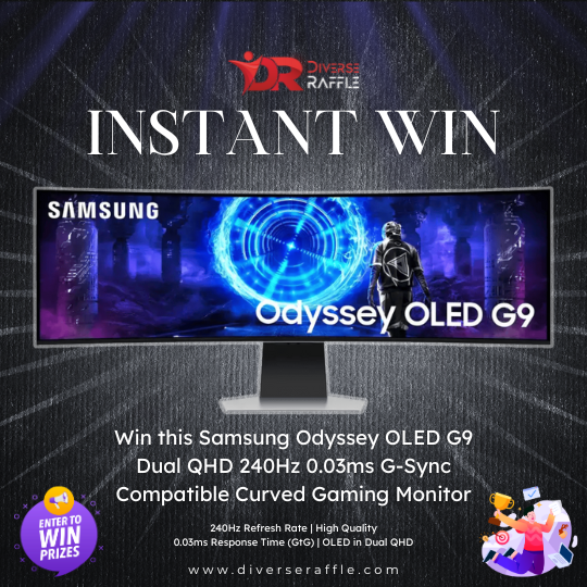 Instant Win This New Samsung Odyssey OLED G9!