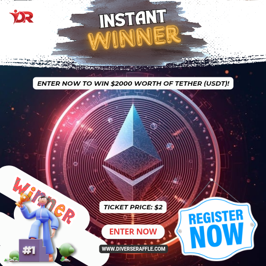 Instant Win $2000 Worth of Tether!