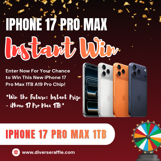 Instant Win This New iPhone 17 Pro Max 1TB!