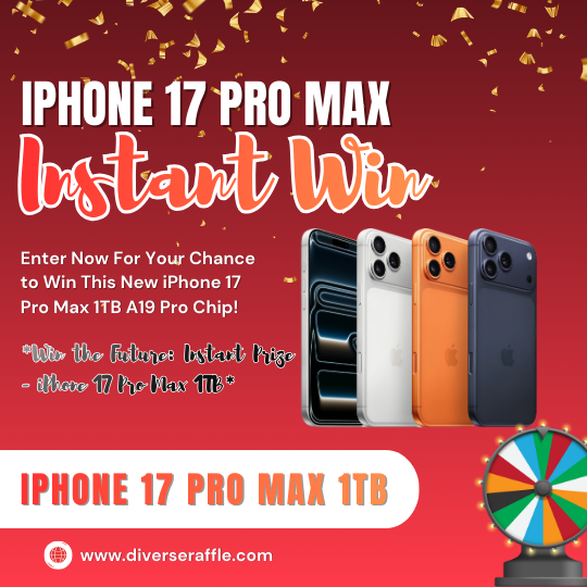 Instant Win This New iPhone 17 Pro Max 1TB!