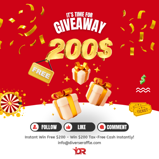 Instant Win Free $200 Tax Free Cash!