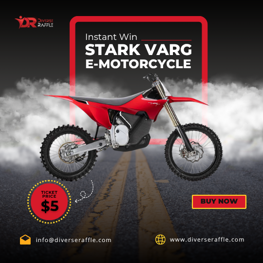 Instant Win Stark Varg Brand E-Motorcycle!