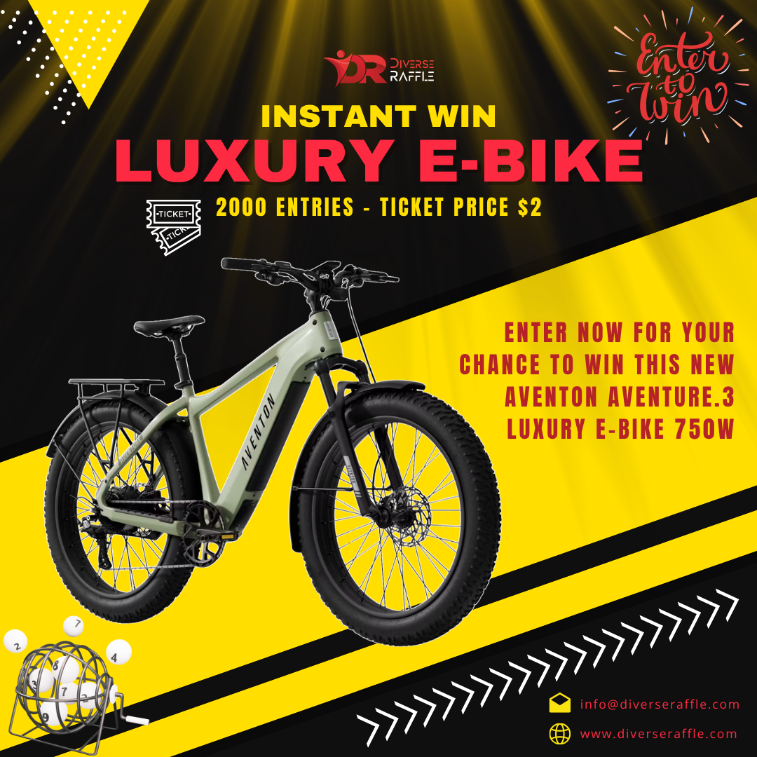 Instant Win This New Aventon Aventure 3 E-Bike!