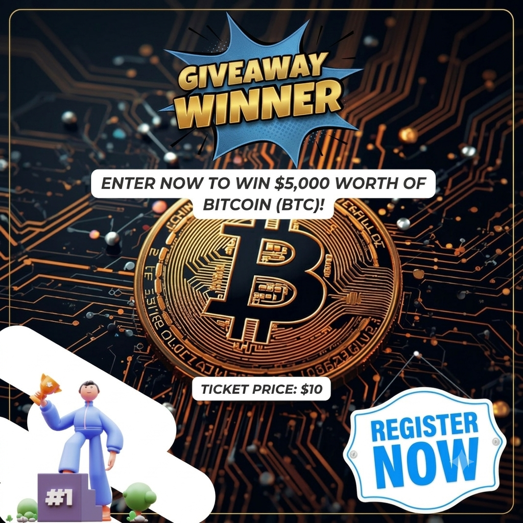 Instant Win $5000 Worth of Bitcoin!