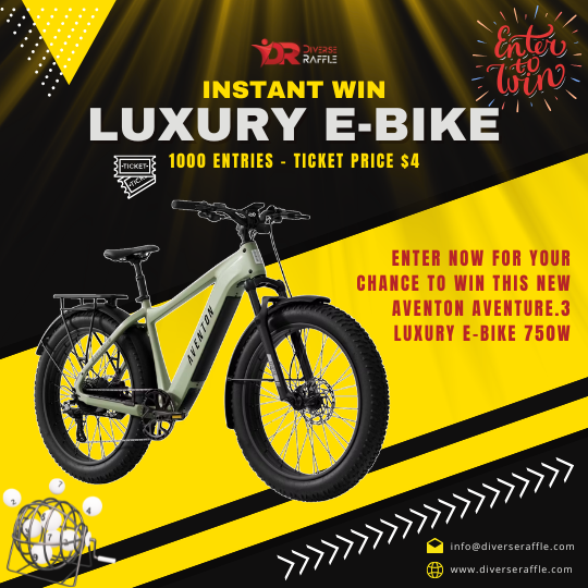 Instant Win This New Aventon Aventure 3 E-Bike!