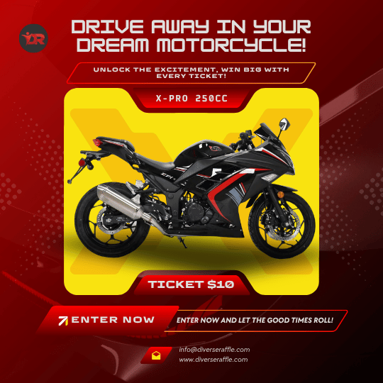 Win X-Pro Brand New 250cc Motorcycle!