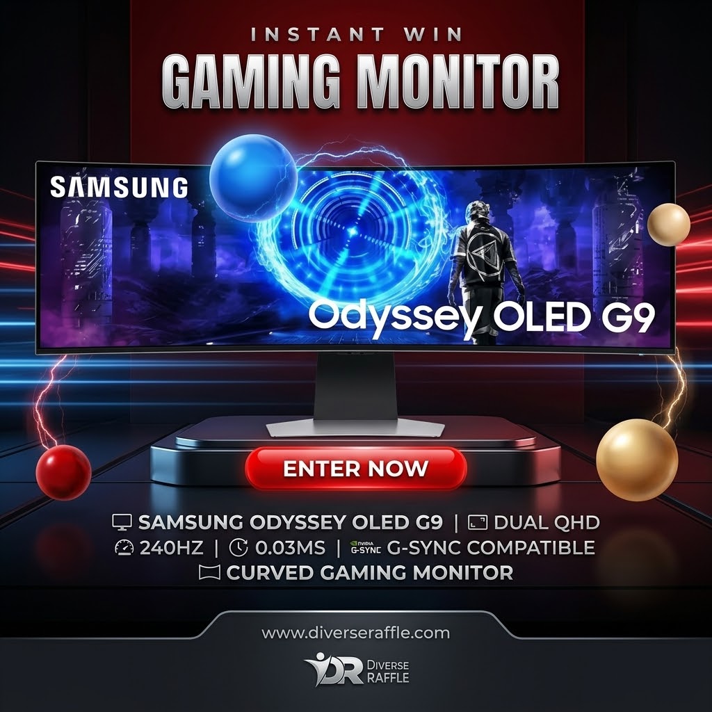 Instant Win Samsung Odyssey OLED G9!